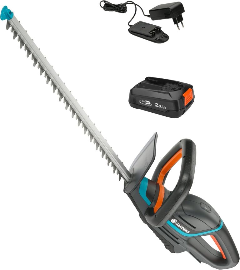 Gardena Taille-Haies sur Batterie ComfortCut 50/18V P4A, kit pret a l'emploi avec batterie et chargeur