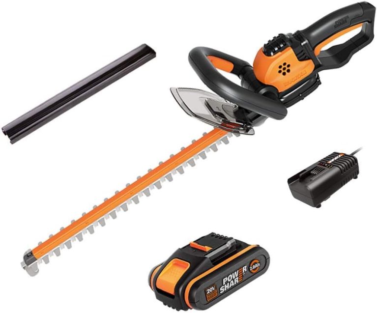 Taille-haie sans fil WORX WG261E 20V, lame 46 cm